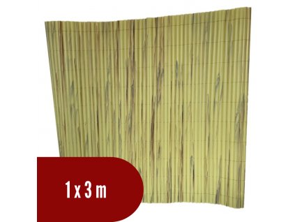 umely bambusovy plot vyska 100 cm baleni 3 m svetle zihany hlavni foto