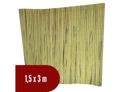 umely bambusovy plot vyska 150 cm baleni 3 m svetle zihany hlavni fotka