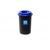 Odpadkový koš plastový ECO BIN 50 L - modré víko