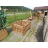 Kompostér dřevěný 150 x 150 x 80 cm