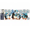 Samolepky plastické 57x20 cm, tučňáci