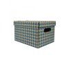 399 7 krabica kohutia stopa modra 30x22 5x20cm