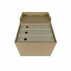 465 2 ulozny box hnedy 33x24x29 7cm