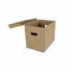 465 6 ulozny box hnedy 33x24x29 7cm