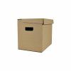 465 7 ulozny box hnedy 33x24x29 7cm