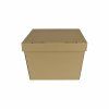 465 8 ulozny box hnedy 33x24x29 7cm