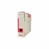 543 4 archive box a4 cerveny 33x26x7 5cm