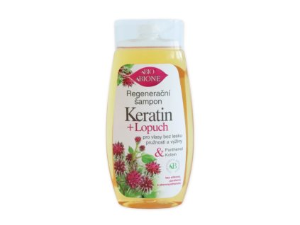 Šampón Lopúch + Keratín regeneračný 260ml