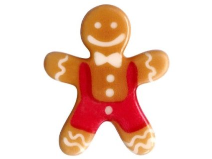 Čokoládová dekorácia VIANOCE Perníček (Variant 135ks)