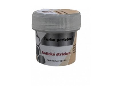Farba prachová jedlá 2g (Variant antické striebro)