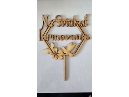 Drevený zápich na sviatosť birmovania