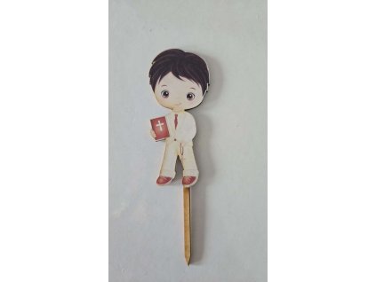 Drevený zápich prijímanie chlapček