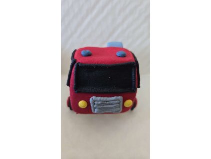 Cukrová dekorácia hasičské auto