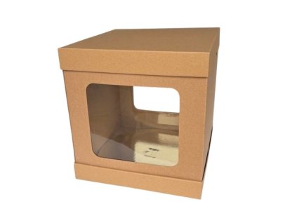Krabica s okienkom 30x30x32cm