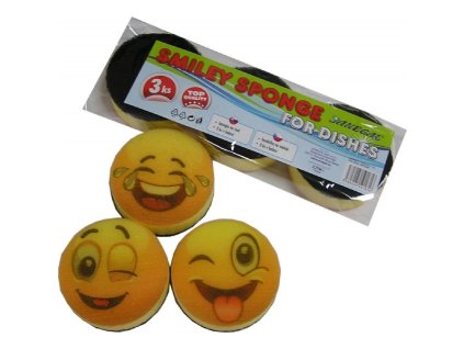 Hubka na riad smiley 3ks
