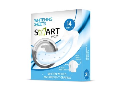 Smart pracie obrúsky na biele prádlo 14ks