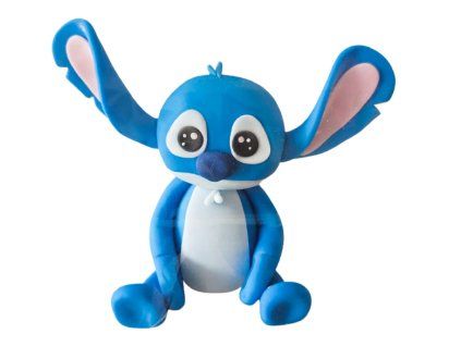 Cukrová dekorácia Stitch modrý (osobný odber)