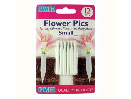 Zápichy pre živé kvety S 12ks