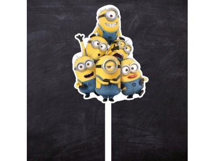 Zápich plastový Mimoni