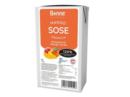Ovocné pyré Mango 1L
