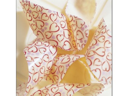Čokotransférová fólia AMOUR 40x25cm