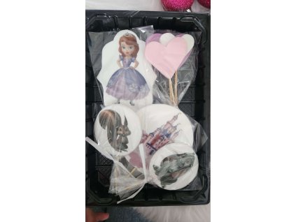 Set cukrových dekorácií Sofia