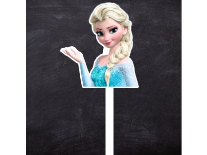 Frozen Elsa zápich z bioplastu