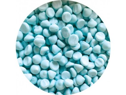 Cukrový posyp mini pusinky modré 50g