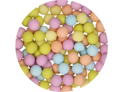 Čokoládový posyp FunCakes perly LARGE 70g Matt Mix