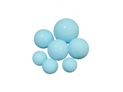 Čokoládové gule modré/7ks