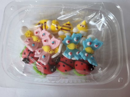 Cukrová dekorácia poľná sada