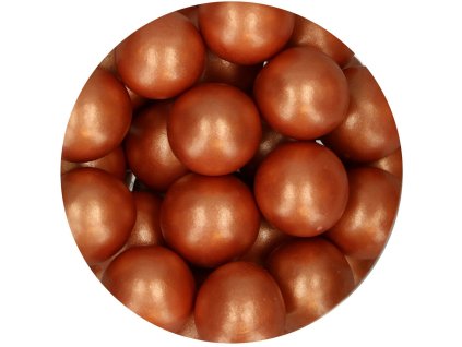 Čokoládové guličky Choco Crispy Balls 130g Classic copper