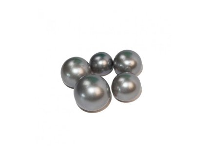 Želatínové gule strieborné/5ks