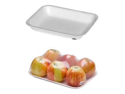 Polystyrenová tácka č.70 (175x135x23mm) (Variant cca 195ks)