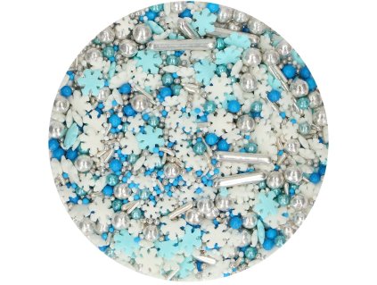 Cukrový posyp FunCakes Sprinkle Medley Frosty 65g