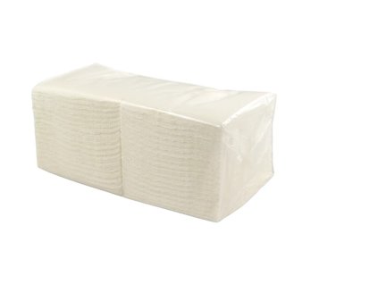 Servítky biele 2vrst. 24x24cm 250ks