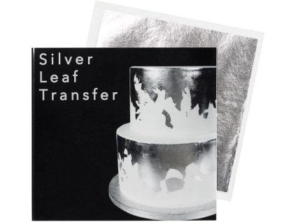 Jedlé striebro Sugarflair 9,5x9,5cm