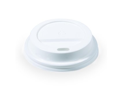 Viečko na pohár papierový Ø73mm vypuklé/100ks