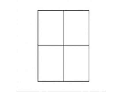 Etikety Print samolepiace 105x148,5mm 100list.