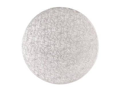 Podložka pod tortu 1,2cm Ø 20,3cm 8" (Variant kus Strieborná)