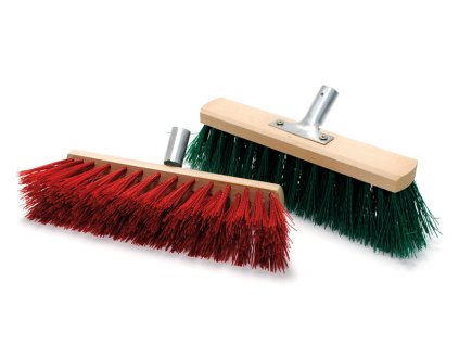 Metla priemyselná s kovaním 30cm