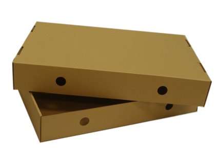 Prepravka dvojdielna 40x30x10cm (Variant pár Hnedá)