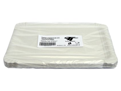 Tácka papierová (č.5) 16x23cm (Variant 100ks)