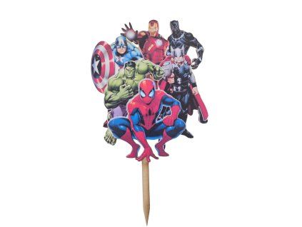 Drevený zápich Avengers