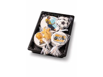 Sada cukrových dekorácií futbal