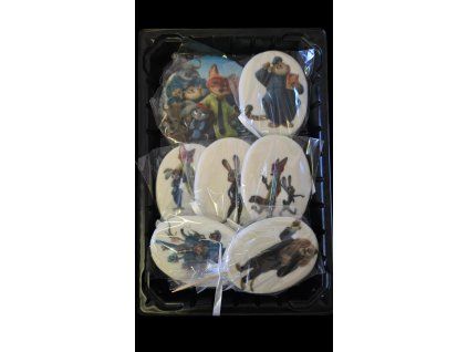 Sada cukrových dekorácií Zootopia