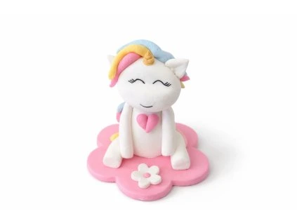 Cukrová dekorácia Jednorožec (nejedlá)