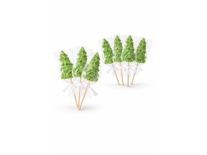 Cukrová dekorácia stromček ihličnatý