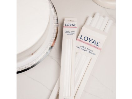 Výstuže do torty plastové 30cm/5ks LOYAL
