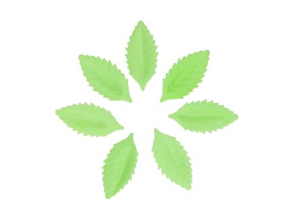 Jedlé oblátkové listy FunCakes zelené 50ks